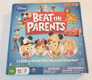 Disney BEAT THE PARENTS Board Game - Who Knows Disney Best? Sealed FREE SHIPPING - Picture 1 of 3