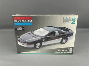 Sealed Monogram 1/25 Scale Model Kit Indy 500 Pace Car 1993 Camaro Z28 #2964 NIB - Picture 1 of 7