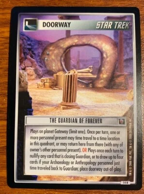 2000 Decipher Star Trek Mirror,Mirror The Guardian of Forever #14R Free Shipping - Image 1 of 2