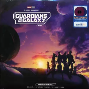 GUARDIANS OF THE GALAXY "AWESOME MIX VOL 3" (2 LP, PURPLE/BLUE) SEALED LP (MINT) - Bild 1 von 2