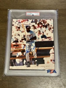 FRANK THOMAS Signed Chicago White Sox 8x10 Autographed PSA/DNA Authentic AUTO - Picture 1 of 5