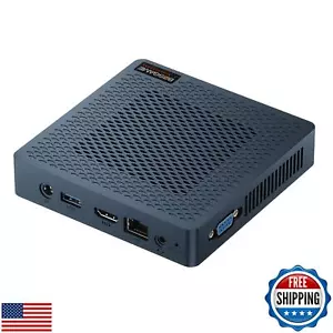BOSGAME Fanless Mini PC Widnwos 10 Intel N4020(up to 2.6GHz), 4GB LPDDR4 RAM/ - Picture 1 of 5