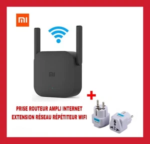 PRISE ROUTEUR XIAOMI AMPLI INTERNET EXTENSION RESEAU REPETITEUR WIFI SANS FIL - Photo 1/3