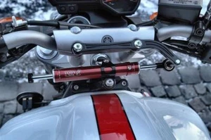 Yamaha FZ6S FZ-Fazer 2004-2010 Toby Belgium Steering Damper Stabilizer+Mount Kit - Foto 1 di 1