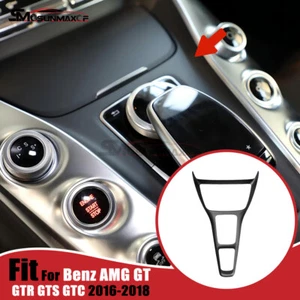 Para Benz AMG GT GTR GTS 2016-2018 Fibra de Carbono Consola Central Panel Cub... - Foto 1 di 7