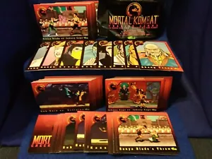 1994 Classic Mortal Kombat I Trading Card Base Set (100) & Wrapper - Picture 1 of 2