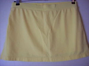 New w/o Tags Ladies Yellow Danskin Skort Skirt Sz Medium - Picture 1 of 4