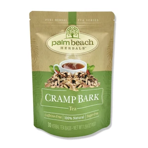 Cramp Bark Tea de Palm Beach Herbals | 30ct, sin cafeína - Imagen 1 de 4
