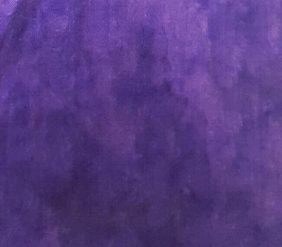 Vtg. Fabric Dark Purple Mist Print BTY *100% Cotton - Image 1 of 4