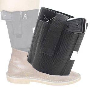 Tactical Ankle Holster for Concealed Carry with 2 Magazine Pouch 2nd Generation - Picture 1 of 8
