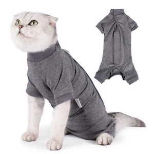 Cat Surgical Recovery Suit Professional for Male Female Dog Abdominal Wounds ... - Picture 1 of 7