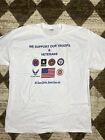 Vintage USA We Support Are Troops Shirt Made In The USA  XL