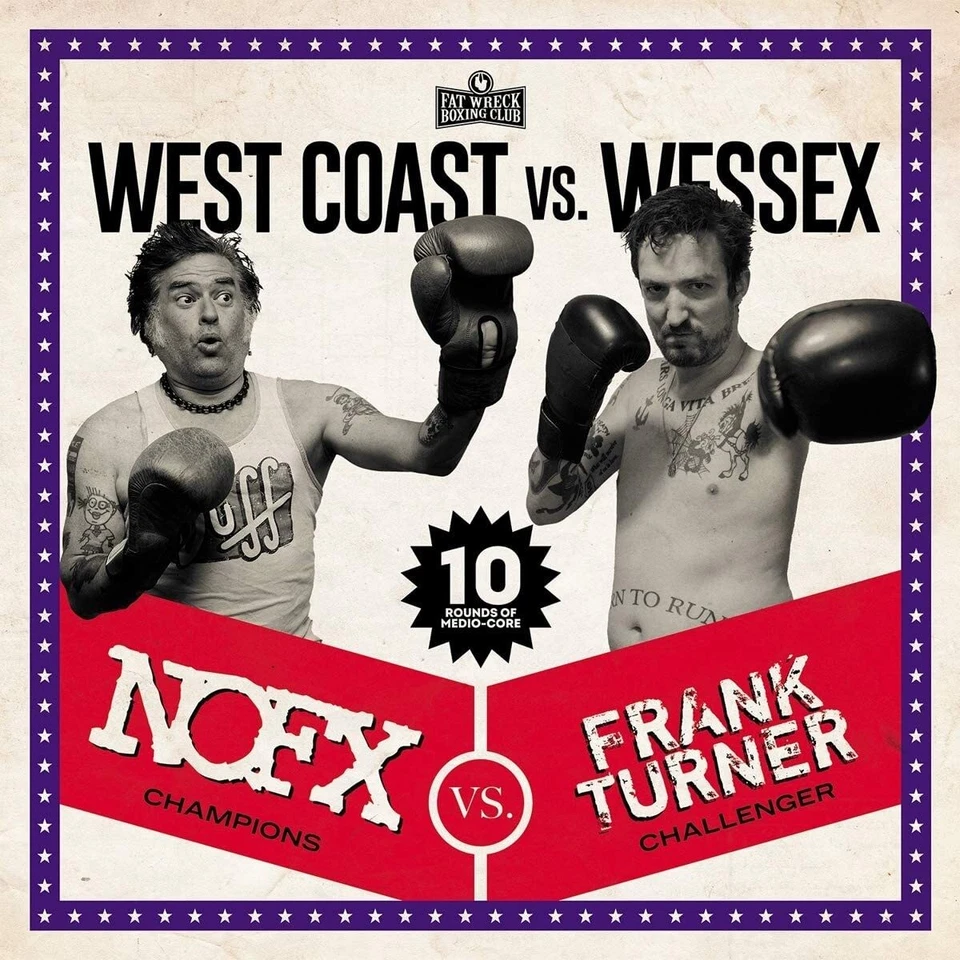 NOFX/Frank Turner West Coast Vs. Wessex (CD) Album - Image 1 of 1
