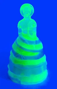 Vintage SUMMIT ART GLAS SOUTHERN BELLE "Canyon Whisper" MELANIE # 7 Super UV Glow - Bild 1 von 8