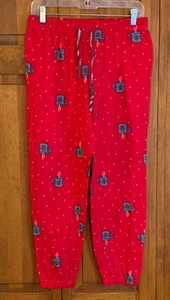 Women's Life Is Good Sleep Red Pajama/Lounge Pants Tag Size M - Picture 1 of 4