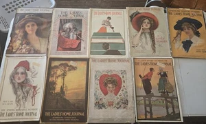 Vintage Antique Ladies Home Journal Magazine Lot 1900-1912 - Picture 1 of 11