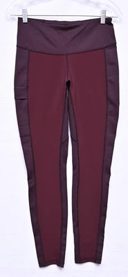 Leggings Cool® Transcendr® para mujer talla S yoga senderismo UPF granate resistentes al agua Foto 1 de 4