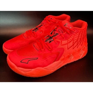 PUMA LaMelo Ball MB01 Not From Here Rare Red Mens sneakers size 12 - 377237-02 - Picture 1 of 10