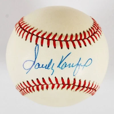 Sandy Koufax Signed Baseball Dodgers - COA JSA - Image 1 of 4