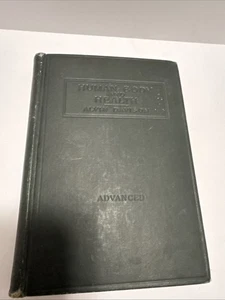 The Human Body and Health by Alvin Davison Hardcover 1908 advanced, 1st ed. - Picture 1 of 8
