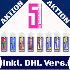 5EL Blue OVERDOSED Serie Longfill Aroma 10ml für 120ml ALLE SORTEN Vovan Liquid