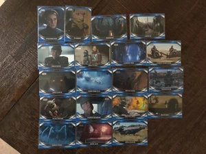 Lot Of 19 Blue Inserts Topps Mandalorian Season 2 Includes Baby Yoda - Picture 1 of 1