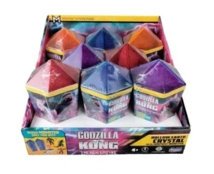 ONE Godzilla X Kong Hollow Earth Crystal Blind Box Minifigure -New - Picture 1 of 2