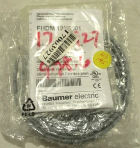 NUOVO BAUMER FHDM 12N5001 SENSORE DIFFUSO FOTOELETTRICO - Foto 1 di 2
