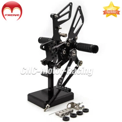 Juego de estriberas traseras CNC GP para Suzuki TL1000S TL1000R 1997-2003 Foto 1 de 4