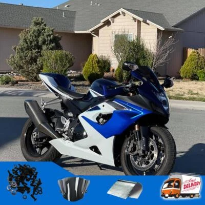 Kit de inyección MT carenado azul blanco apto para GSXR 1000 a001 2005-2006 Foto 1 de 4