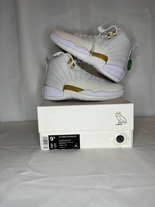 Jordan 12 Retro OVO White	873864-102 size 9.5 brand new sole separation