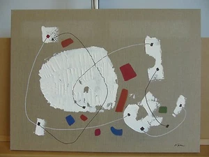 Michael Feicht (geb. 1959): "Strukturierte Flächenkomposition in weiß I" - Picture 1 of 4