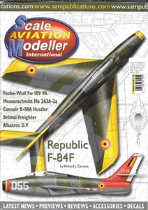 Scale Aviation Modeller V.9 N.2 Fw 189 V6 Me 262A-2A B-58 F-84F Albatros - Imagen 1 de 4