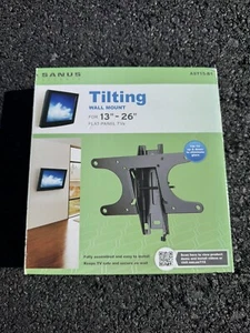 TV Wall Mount SANUS Tilting 13"- 26" VESA Flat-Panel AST15-B1 - Picture 1 of 4