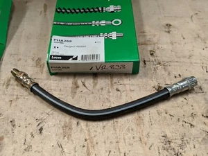 LUCAS FLEXI BRAKE HOSE PHA269 FITS PEUGEOT 405 REAR - Picture 1 of 1