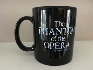 Taza de café de cerámica Phantom of the Opera 1986 recuerdo de teatro vintage  - Imagen 1 de 2