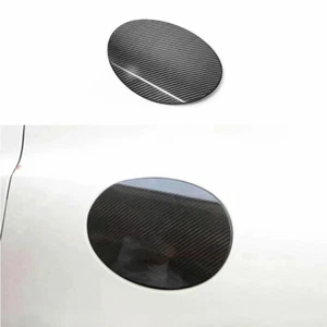 For Maserati Ghibli 2014-2021 Carbon Fiber Door Fuel Filler Gas Cap Tank Cover - Picture 1 of 7