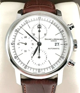 Baume Mercier Classima Chronograph Automatic Mens Watch Model 65533 Exc. Cond.. - Picture 1 of 10