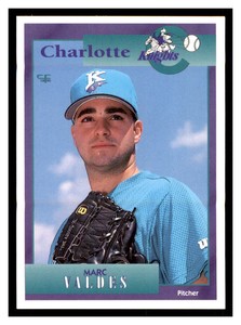 1995 Coastal Forms #27 MARC VALDES Charlotte Knights ~E6L