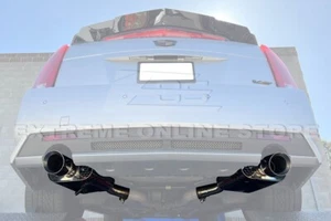 For 09-15 CTS-V Sedan | Dual Muffler Axle Back w/ Valve Control Exhaust System - Picture 1 of 20