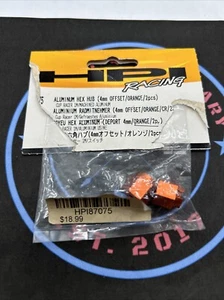 HPI Racing. Aluminum Hex Hub (Orange) (Cup Racer). Item #87075 New Old Stock. - Picture 1 of 1