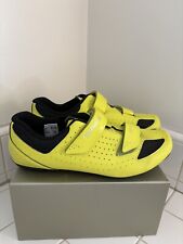 Shimano Mens RP1 Dynalast Road Cycling Shoes Cleats Neon Yellow US 13 EUR 48