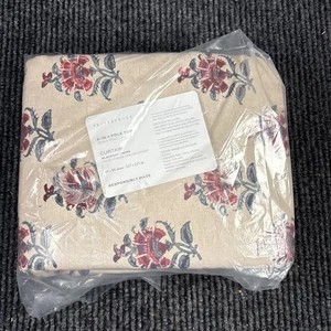 NEW Pottery Barn 2 in 1 Pole Top Curtain Blackout Lining 50x84 Floral - Picture 1 of 3