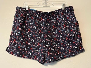 Neu Columbia Sandy River II Shorts Damen XL Blumenmuster Nylon elastischer Bund Taschen - Bild 1 von 11