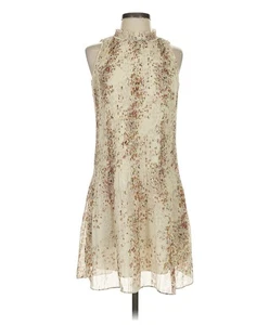 Abito donna Maison d'Amelie Paris floreale senza maniche plissettato trasparente taglia large - Foto 1 di 16