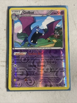 Golbat 32/119 XY - Phantom Forces Reverse Holo - Image 1 of 2