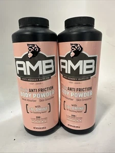 2pk Anti Monkey Butt Lady Anti-Friction Powder Calamine 8oz Talc free Absorber - Picture 1 of 3