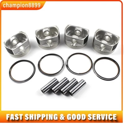 Juego de 4 anillos de pistones de motor para Hyundai Tucson Sonata Kia Sportage G4KC 2,4 L Foto 1 de 4