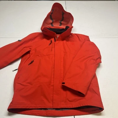 Spyder Red Goretex Down Insulated Waterproof Recco Ski Winter Jacket Mens Medium - Image 1 of 4