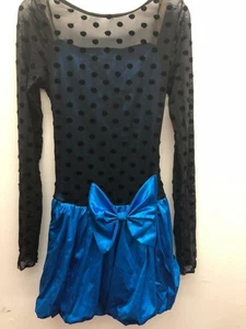 Dance Costume Balera D7517 Medium Adult Blue Jazz Tap Musical Theater - Picture 1 of 3
